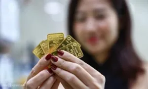 Giá vàng miếng tiến sát mốc 123 triệu đồng một lượng Giá vàng miếng tiến sát mốc 123 triệu đồng một lượng